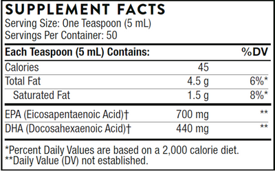 Omega Superb Lemon Berry EPA/DHA  Curated Wellness