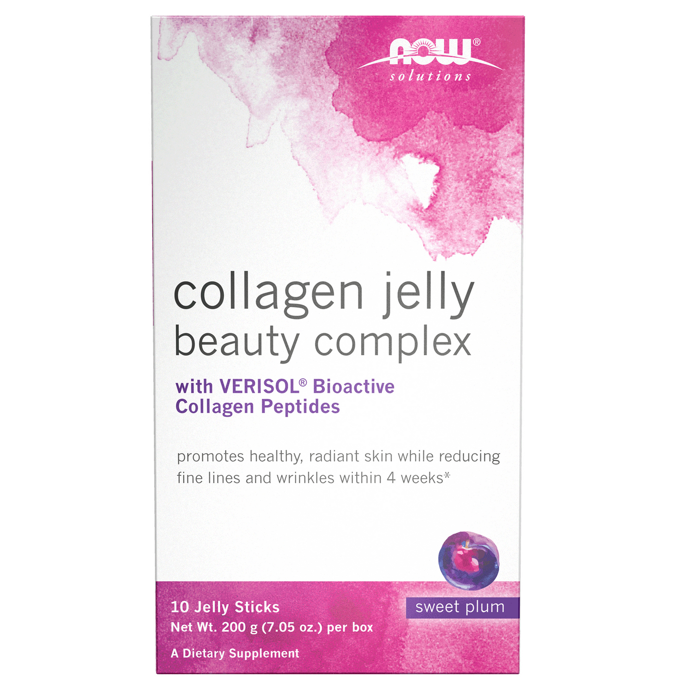 Collagen Jelly Beauty, Plum 10pkts Curated Wellness