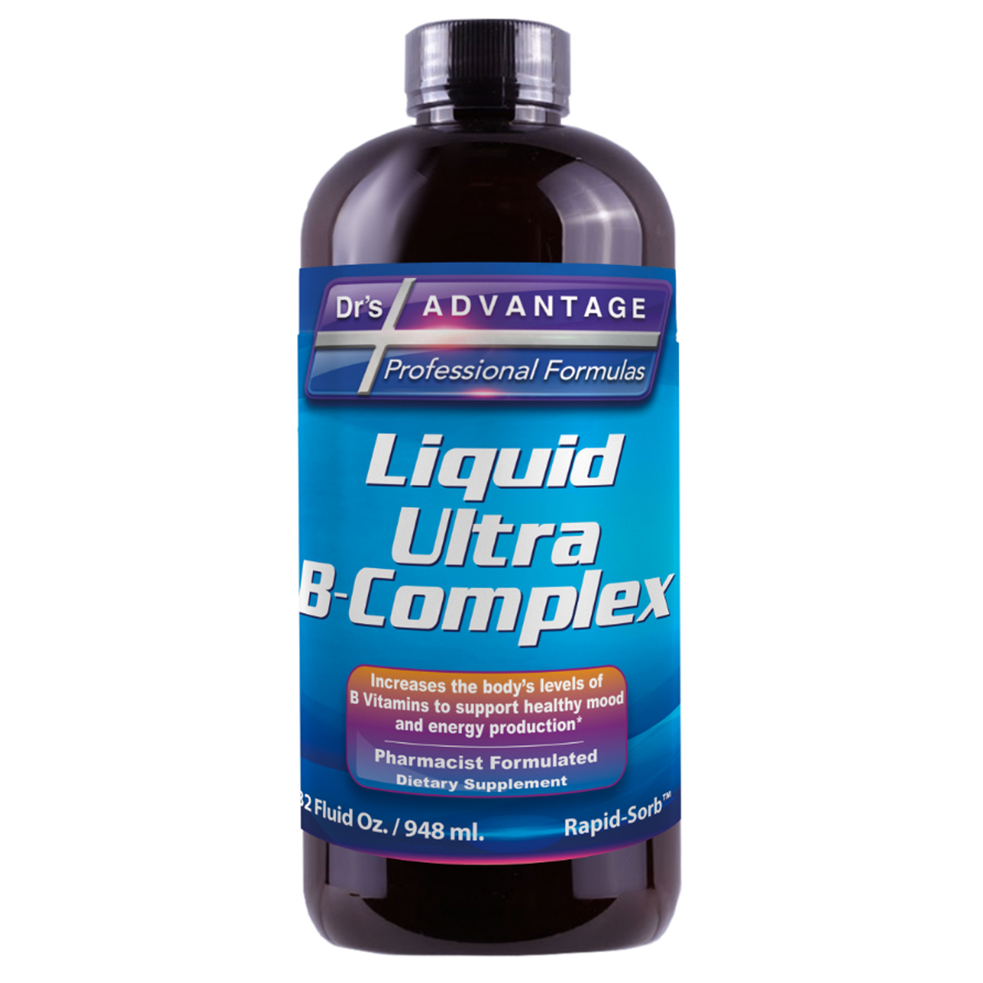 Liquid Ultra B-Complex 32 fl oz Curated Wellness