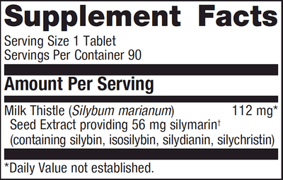 Silymarin 80 90 tabs Curated Wellness