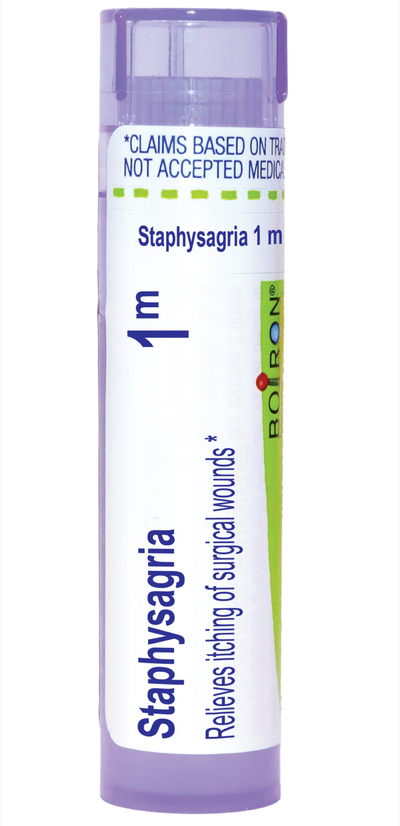 Staphysagria 1M 80 plts Curated Wellness