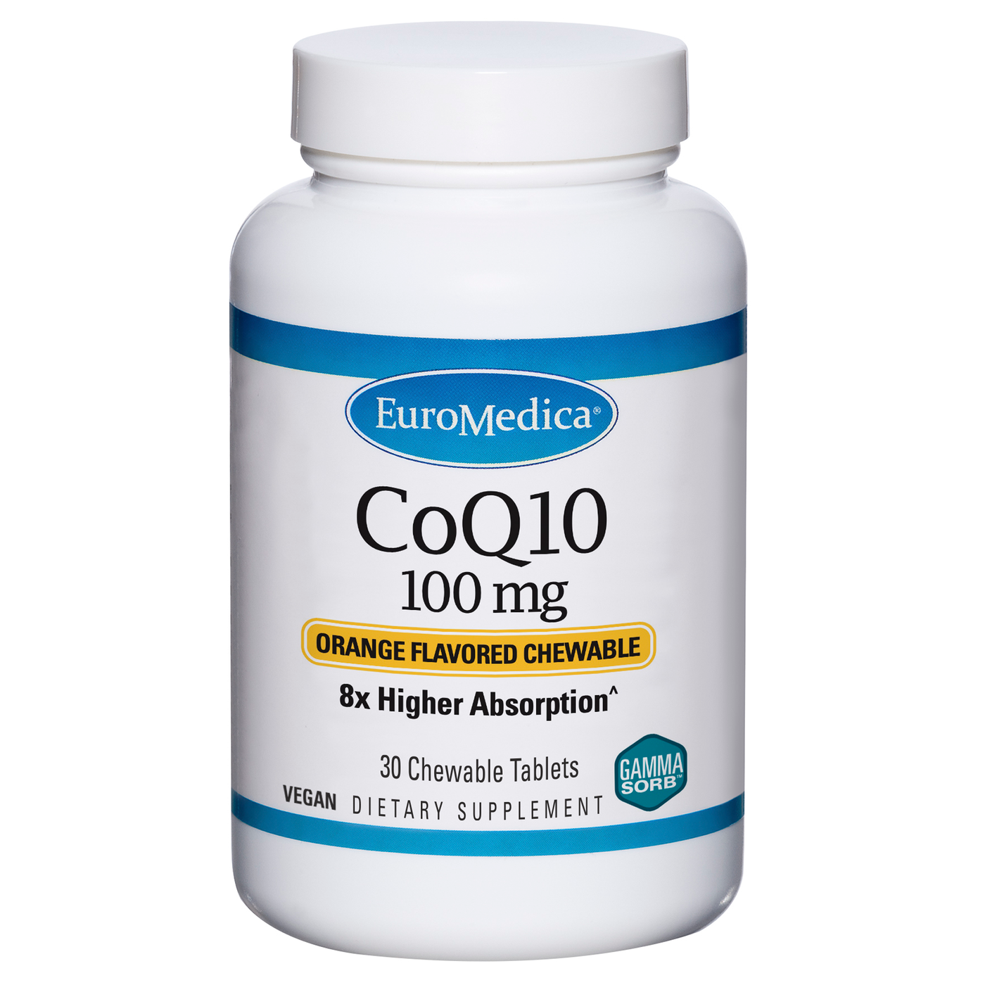 CoQ10 30 chewable tabs Curated Wellness