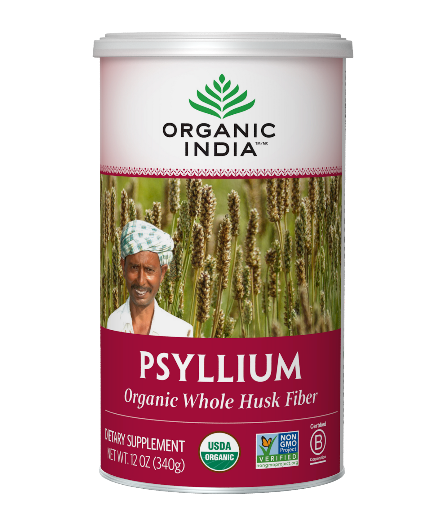 Org. Whole Husk Psyllium  Curated Wellness