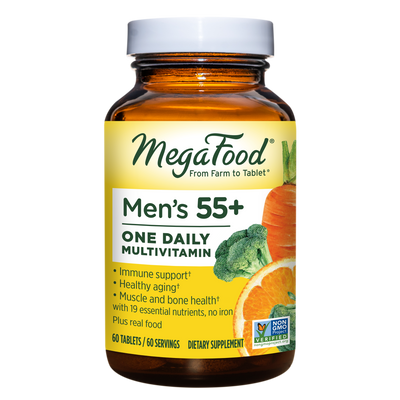 Men Over 55 One Daily 60 vegtabs Curated Wellness