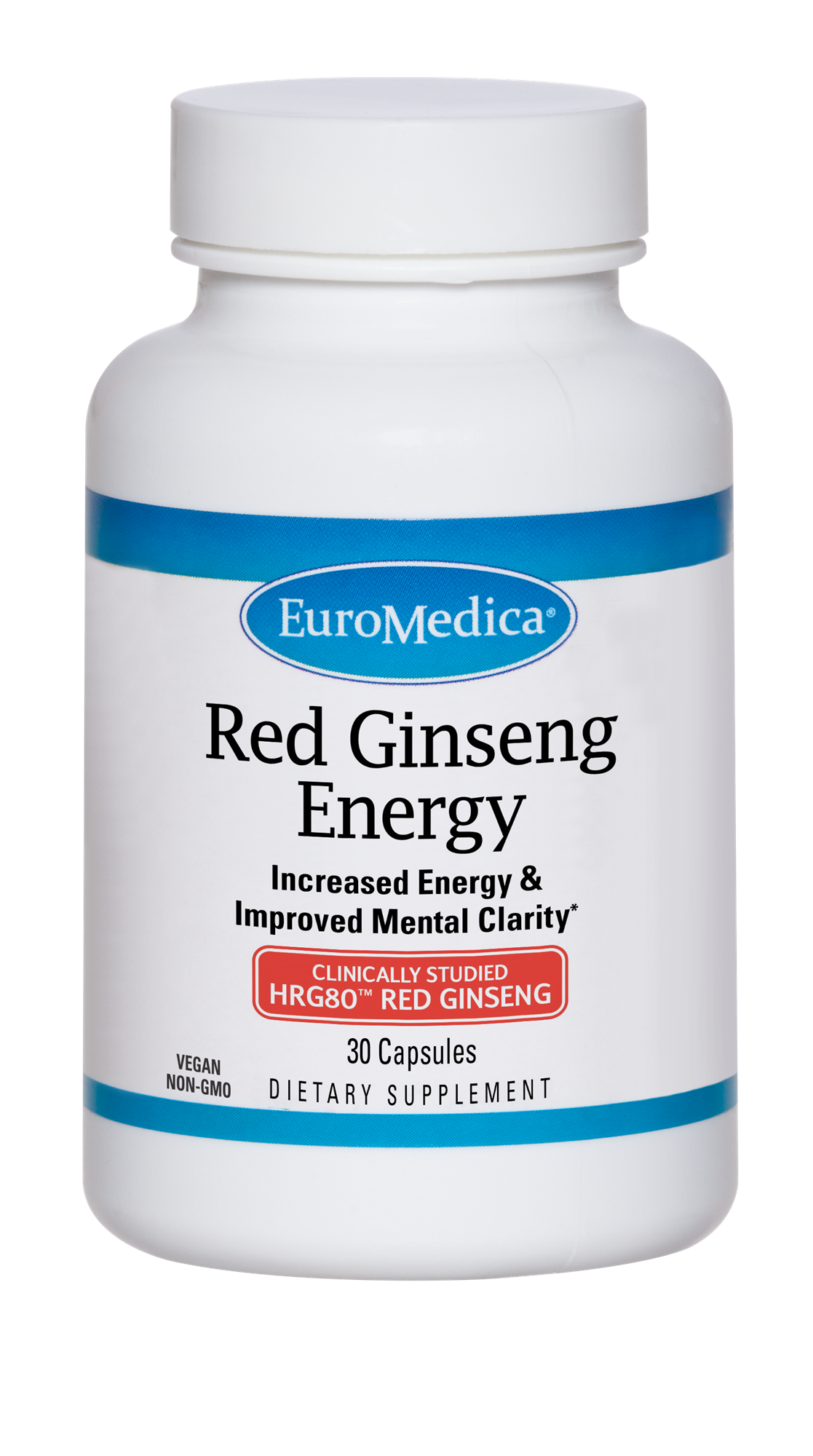 Red Ginseng Energy 30 caps Curated Wellness