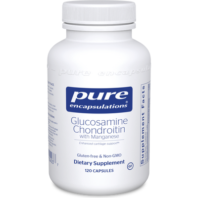 Glucosamine Chondroitin w/Manga 120vcaps Curated Wellness