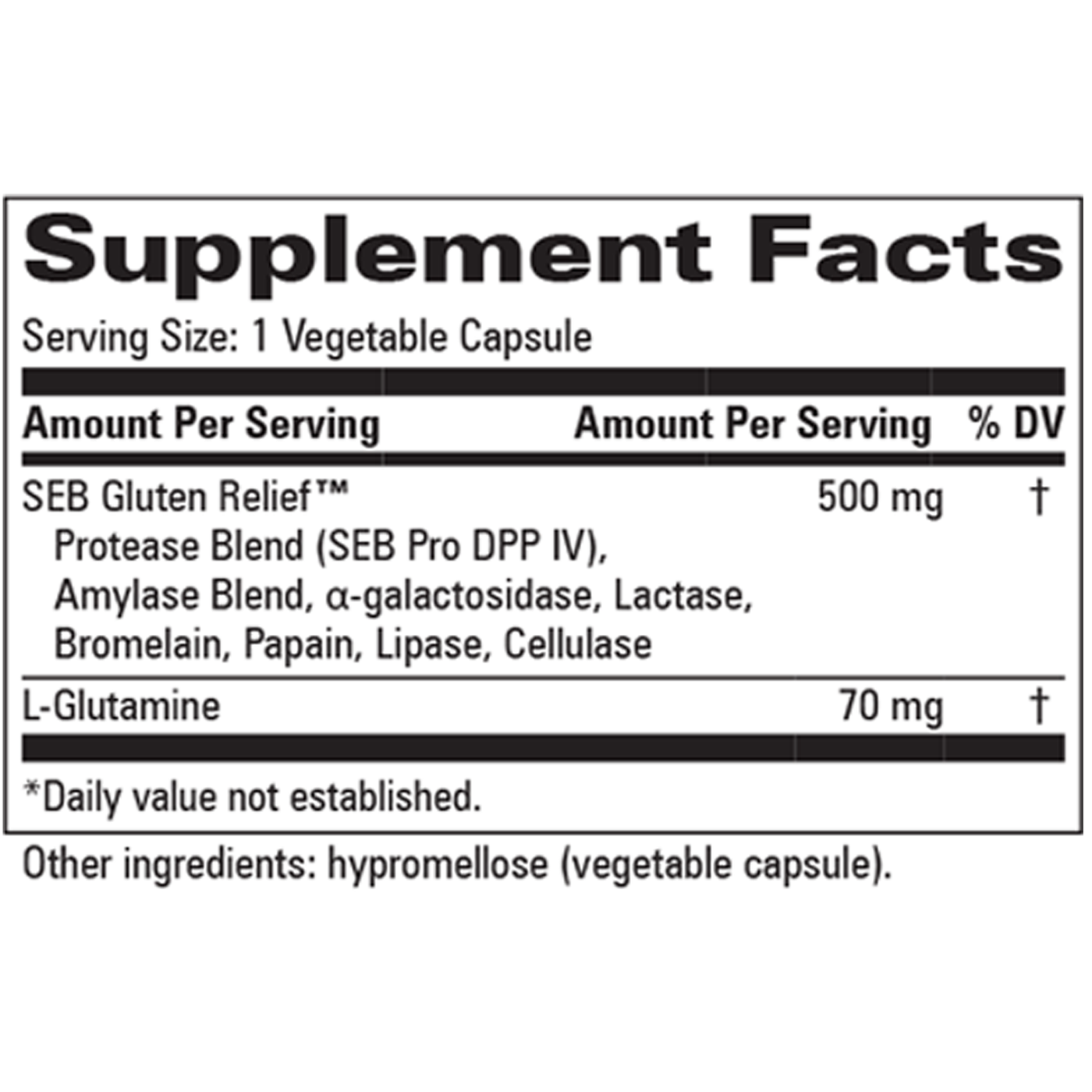 Glutezyme 90 vcaps Curated Wellness