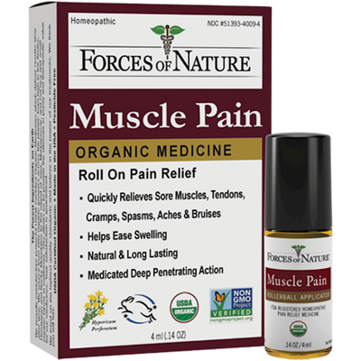 Muscle Pain Organic .14 oz Curated Wellness