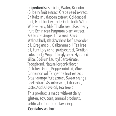 Dentalcidin Toothpaste w/Biocidin  Curated Wellness