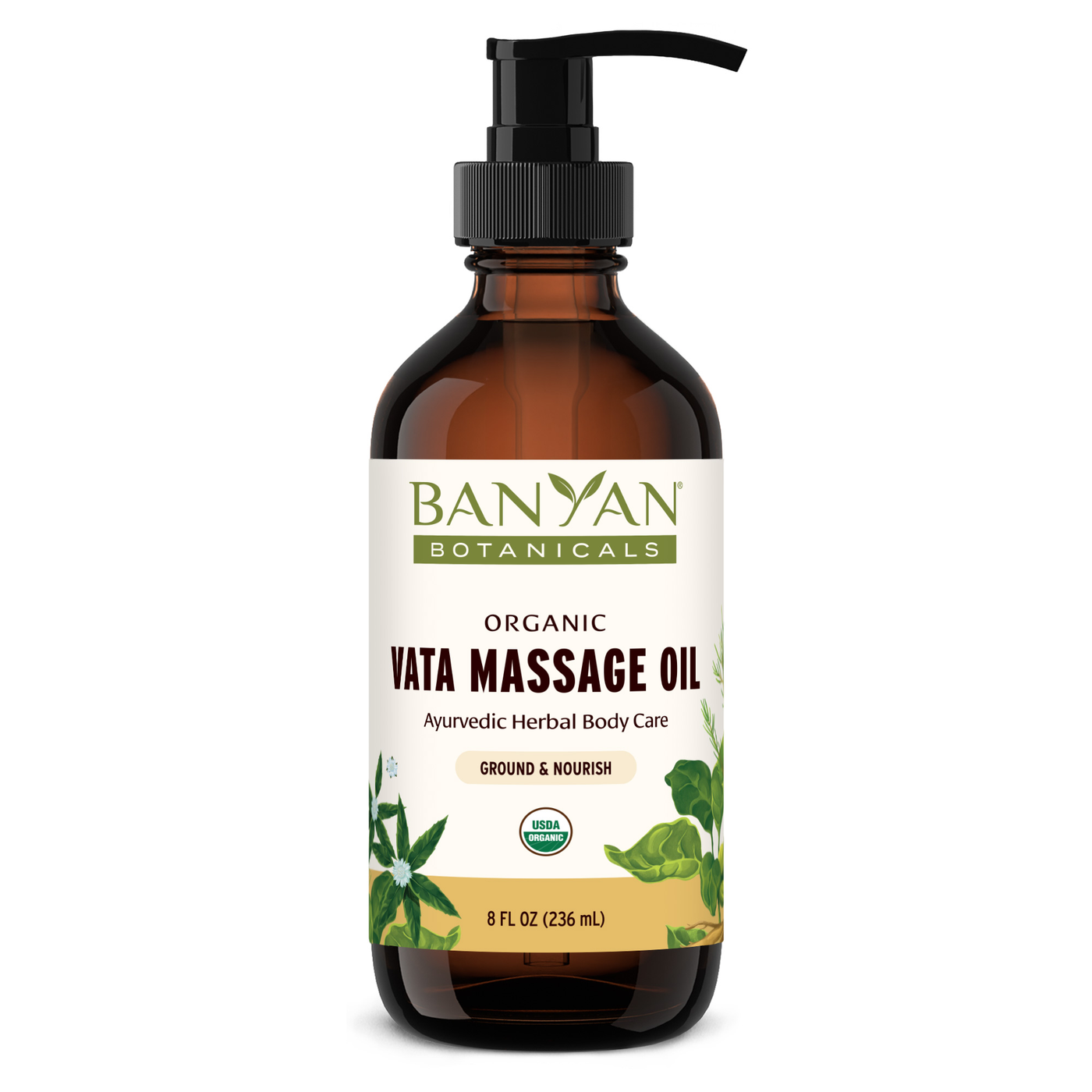 Vata Massage Oil, Organic  Curated Wellness