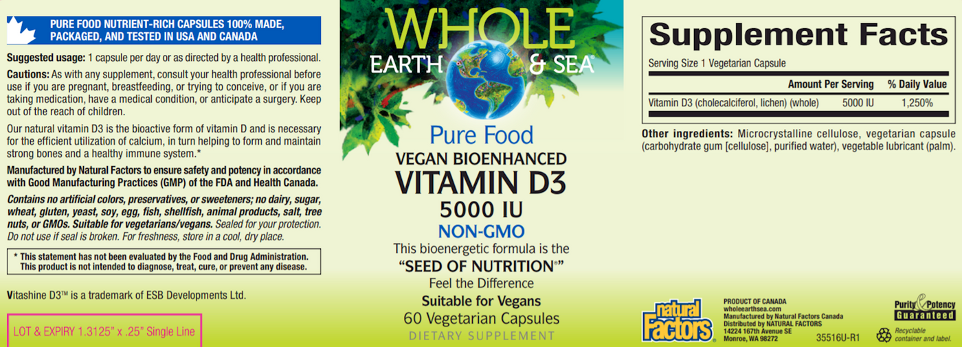 Vitamin D3 5000 IU  Curated Wellness