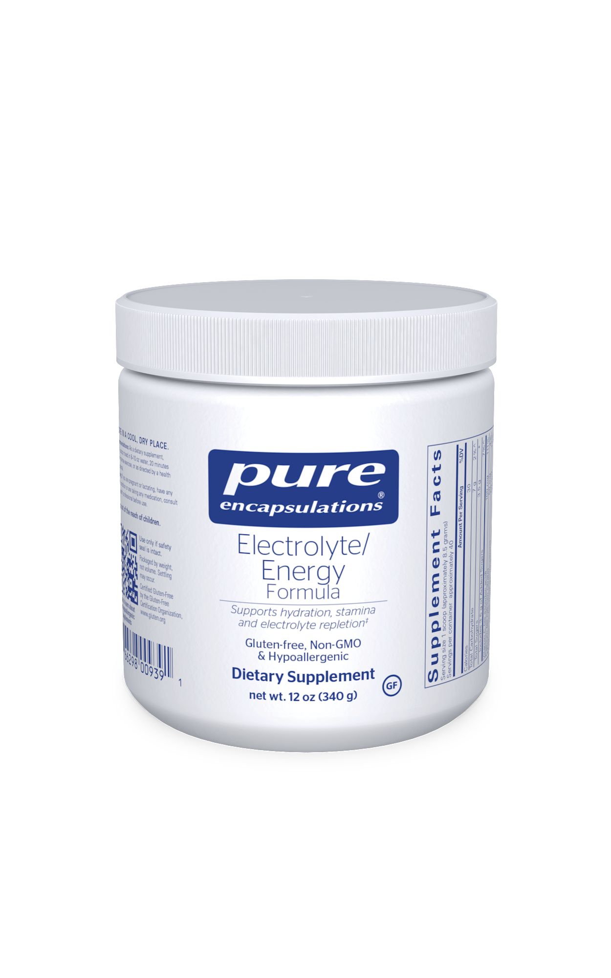 Electrolyte/Energy Formula 340 gms Curated Wellness