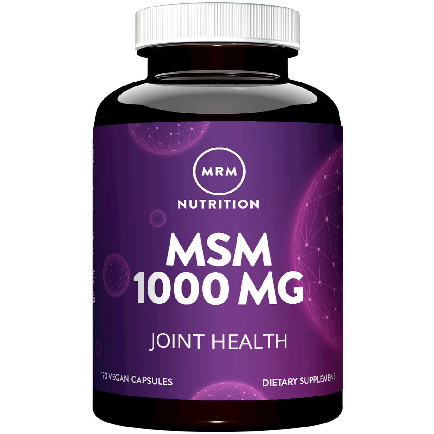 MSM 1000 mg 120 caps Curated Wellness