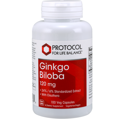 Ginkgo Biloba 120 mg  Curated Wellness