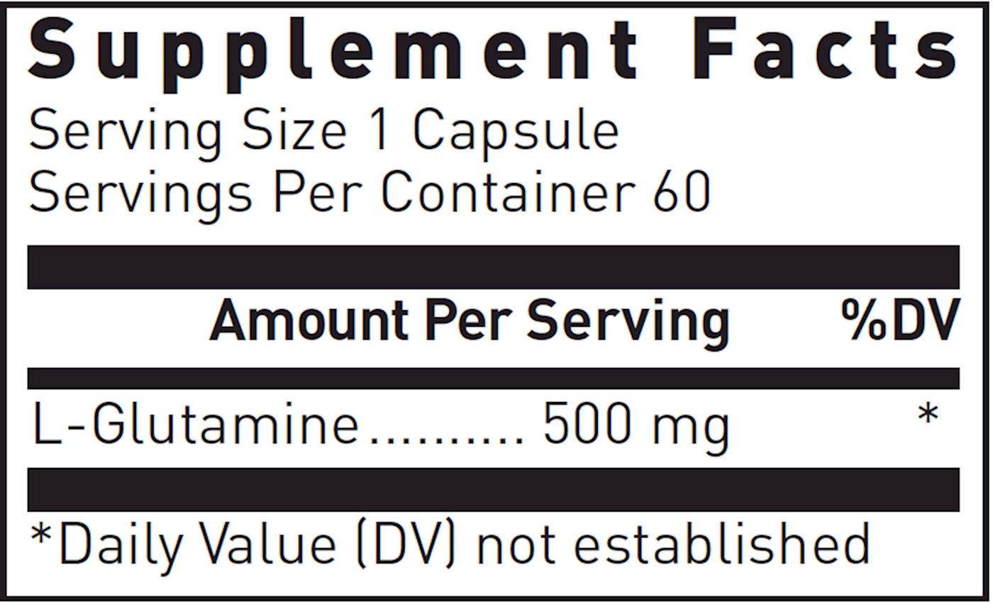 L-Glutamine 500 mg  Curated Wellness