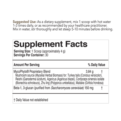 MycoPhyto Complex Powder 120 gms Curated Wellness
