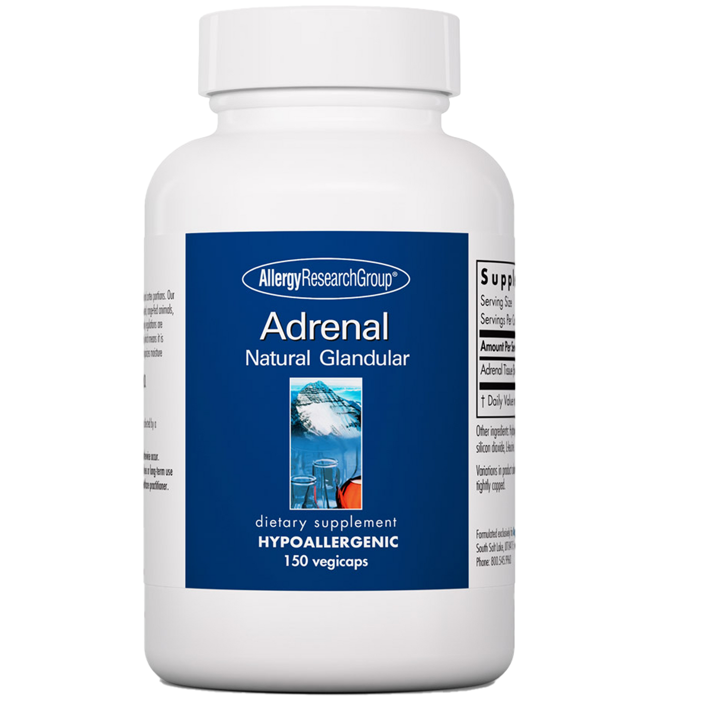 Adrenal 100 mg  Curated Wellness