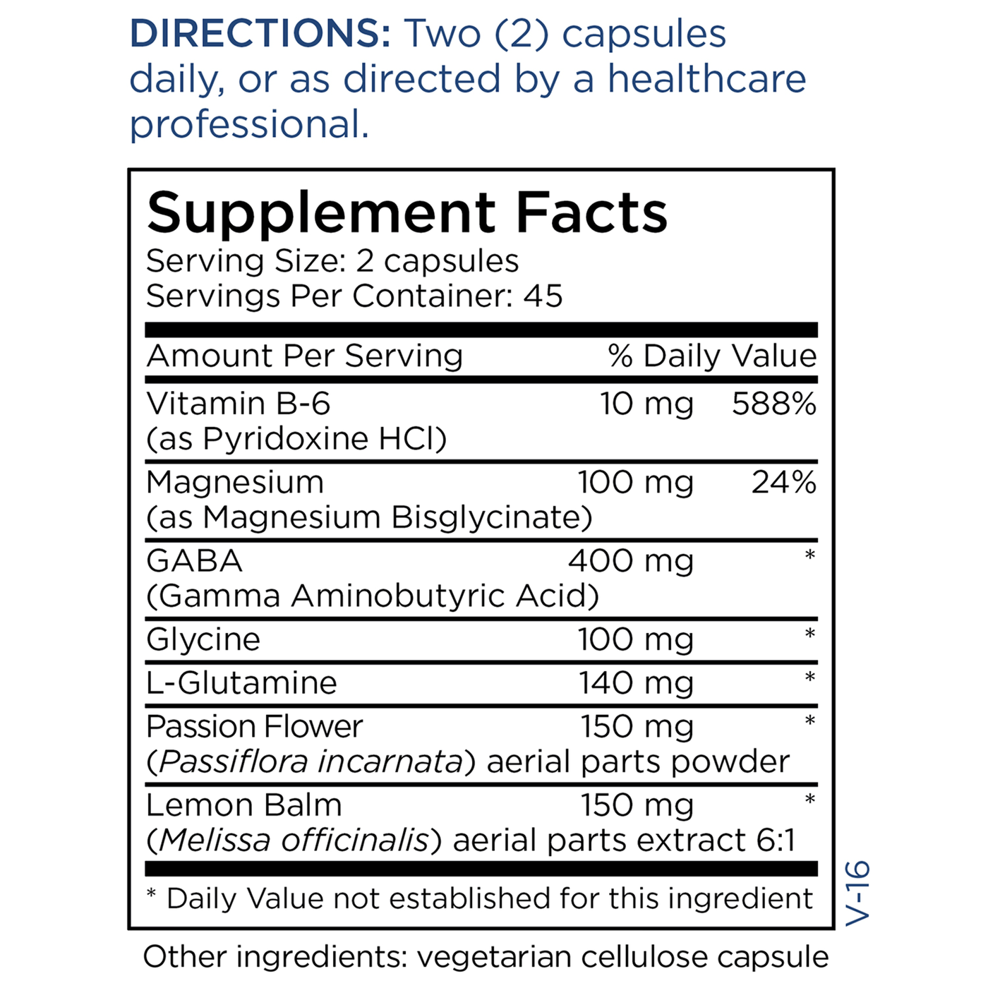 Stress Maintenance 90 caps Curated Wellness