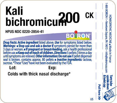 Kali bichromicum 200CK 80 plts Curated Wellness