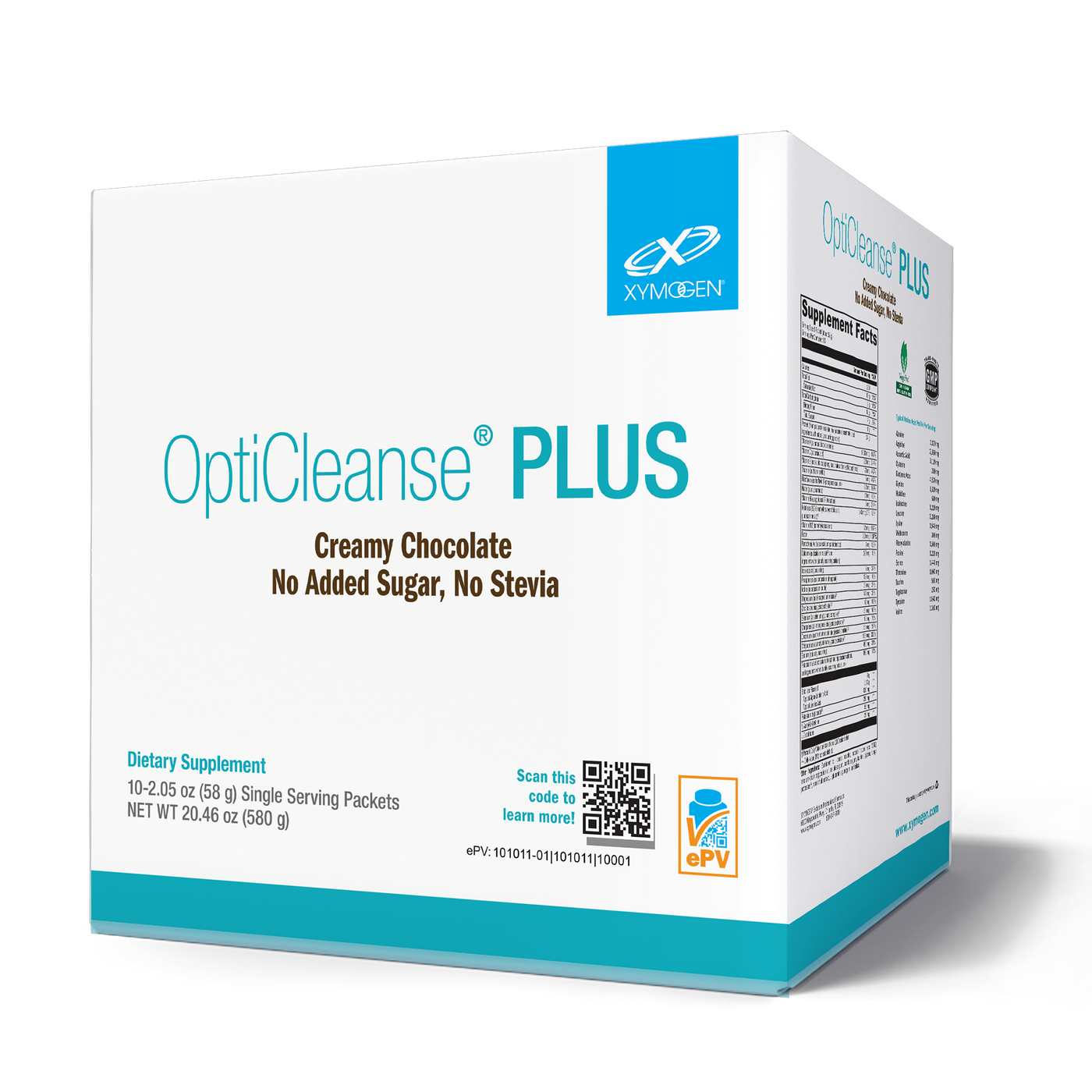 OptiCleanse PLUS Creamy Chocolate 10pk Curated Wellness