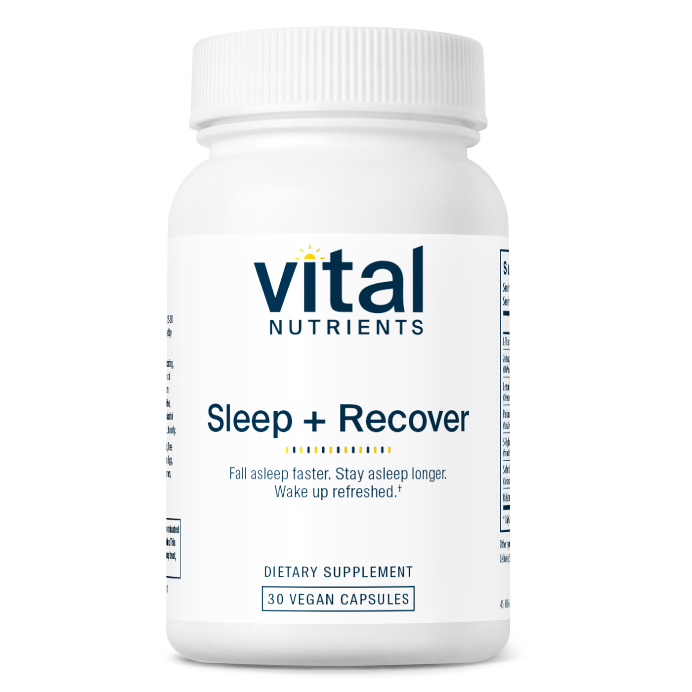 Sleep + Recover 30c Curated Wellness
