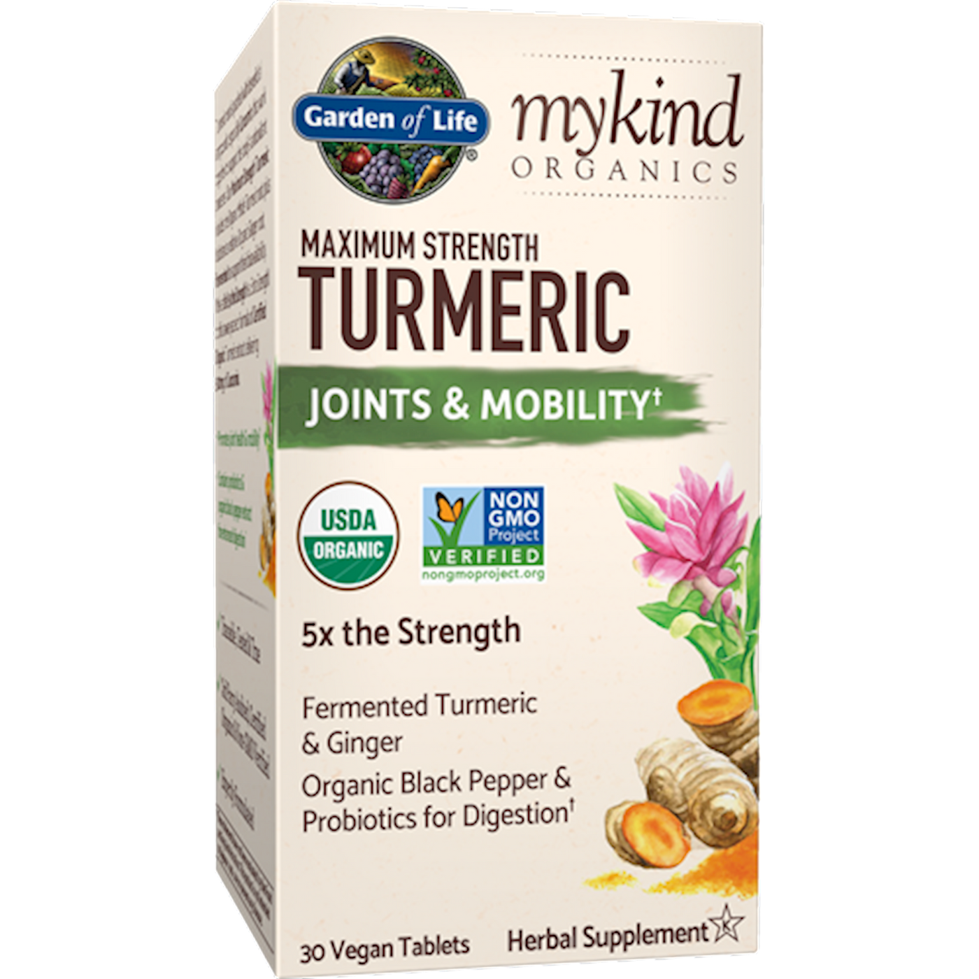 Maximum Strength Turmeric, Org  Curated Wellness