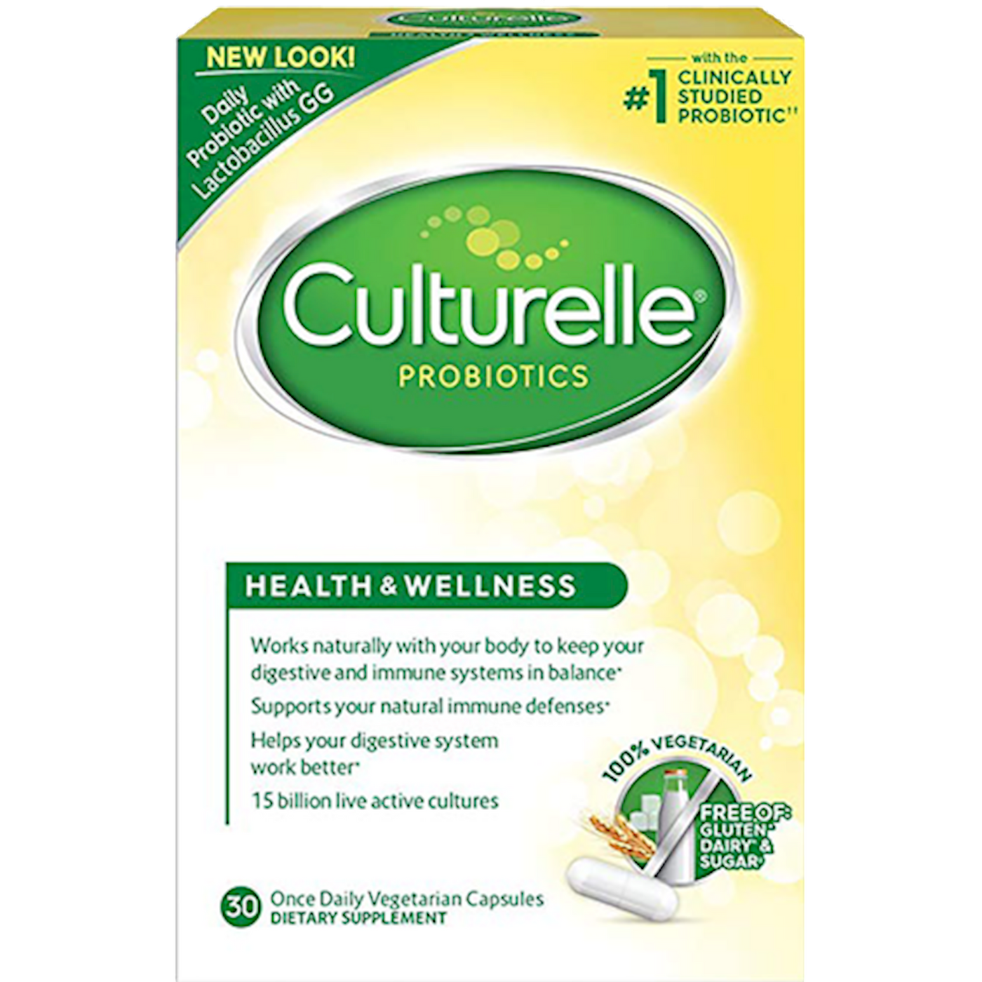 Culturelle Health&Wellnss Veg. 30vcaps Curated Wellness