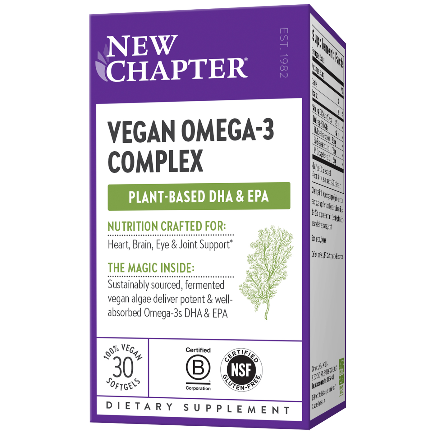 Vegan Omega 3 Complex  Curated Wellness