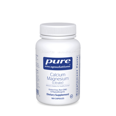 Calcium Mag (citrate) 80 mg 180 vcaps Curated Wellness