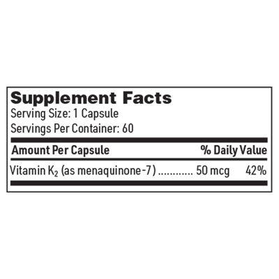 Vitamin K2  Curated Wellness