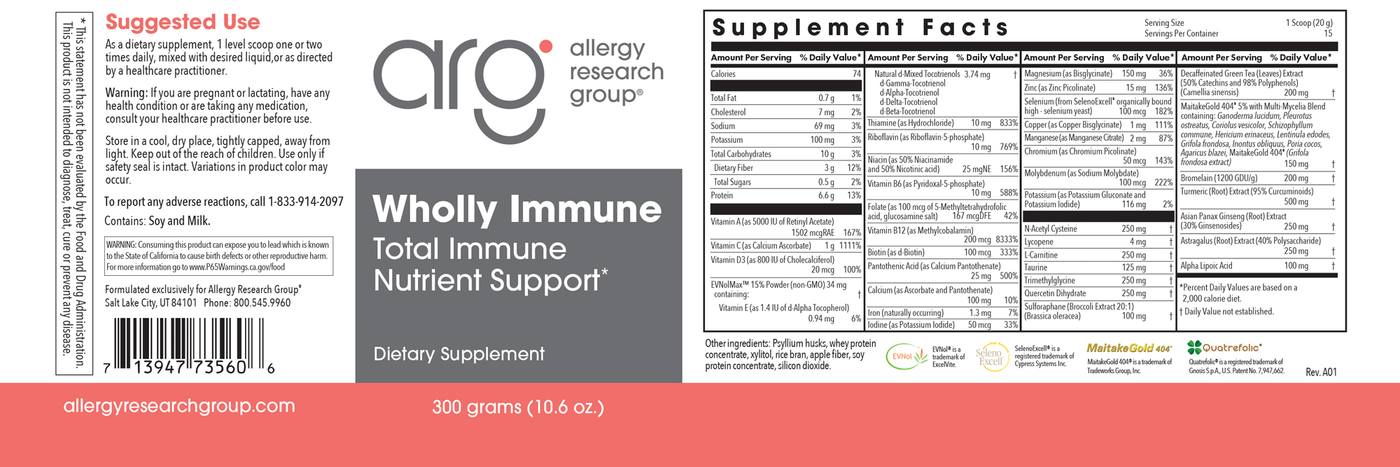 Wholly Immune 300 gms Curated Wellness