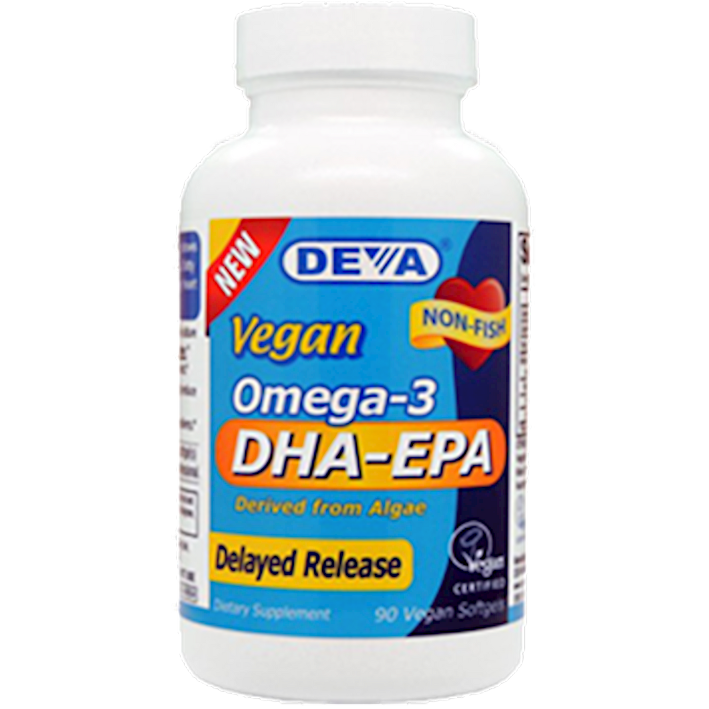 Vegan DHA-EPA (Delayed Release) 90 vcaps Curated Wellness