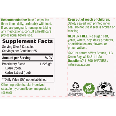 Kudzu Root 613 mg  Curated Wellness