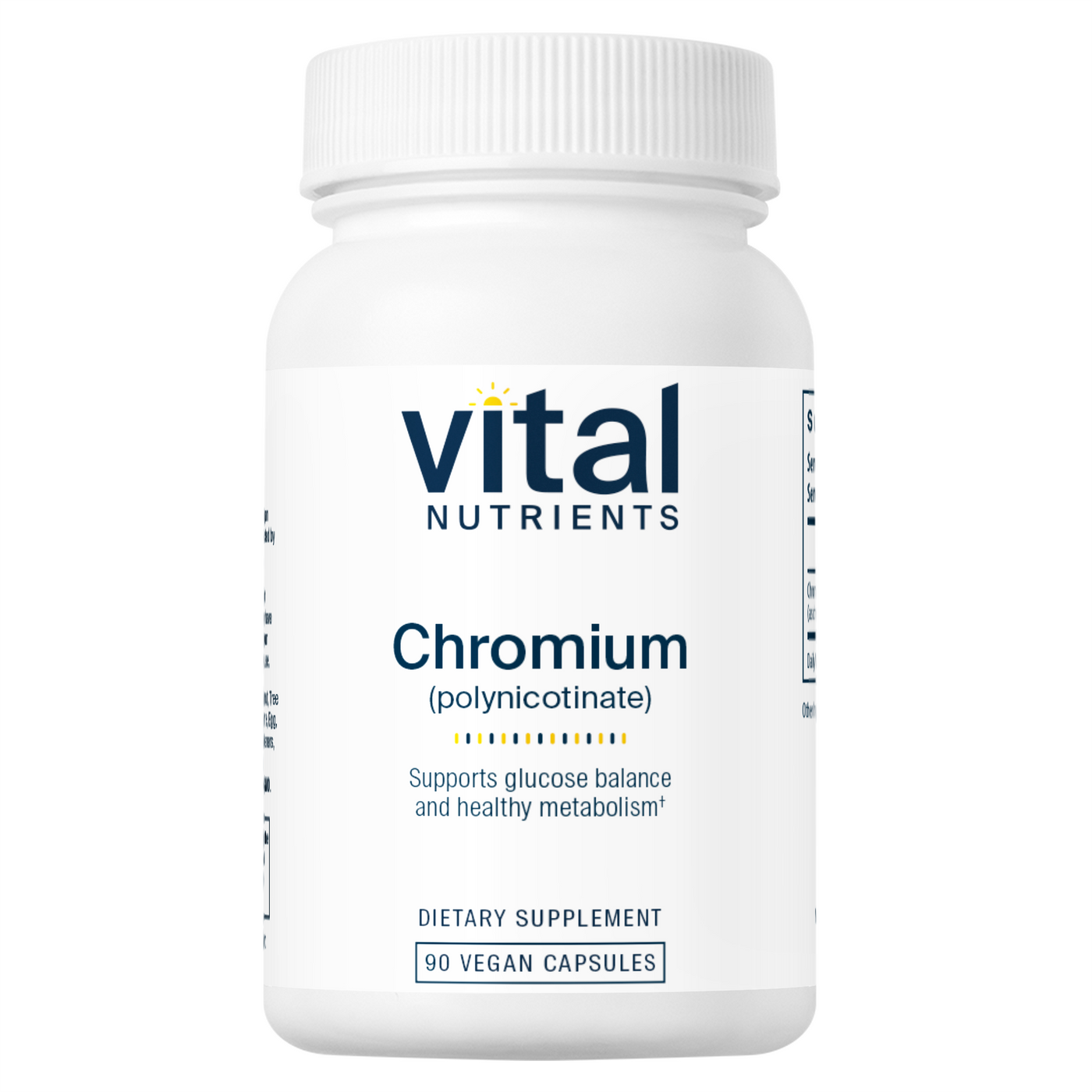 Chromium (polynicotinate) 200mcg 90vcaps Curated Wellness