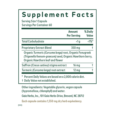 Serenocin Heart-Brain Axis 60 caps Curated Wellness