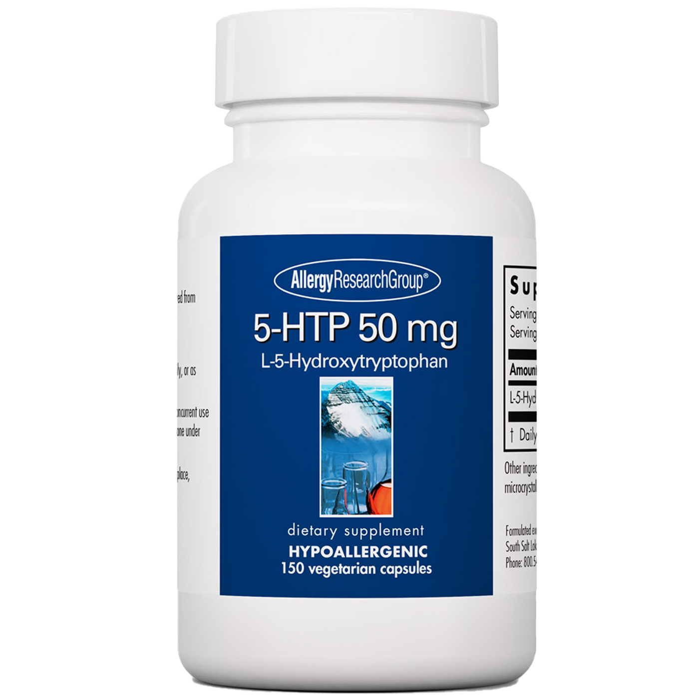 5-HTP 50 mg 150 caps Curated Wellness