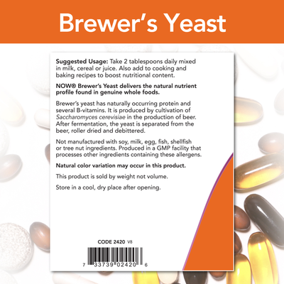 Brewer's Yeast Reduced Bitterness  Curated Wellness