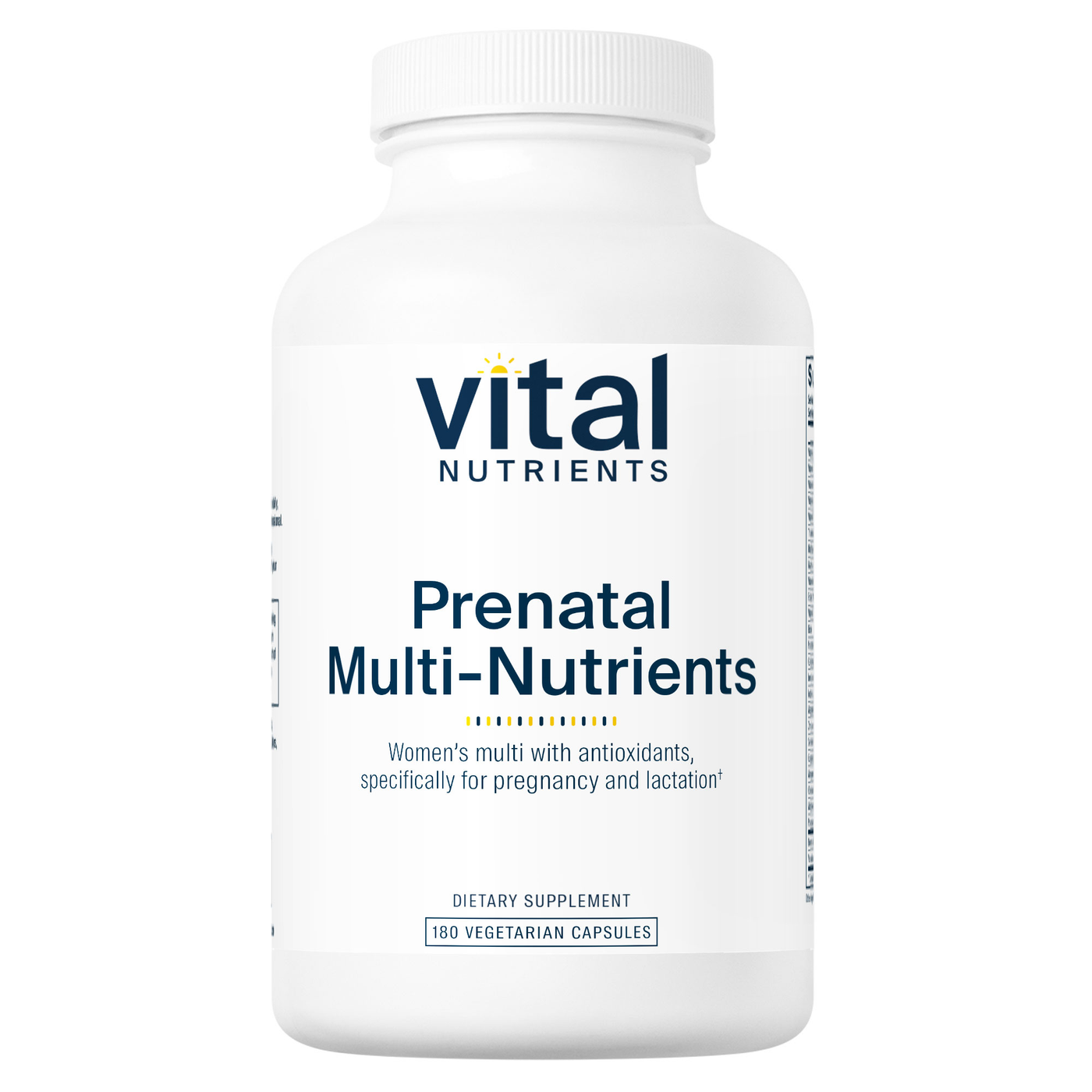 PreNatal Multi-Nutrients 180 caps Curated Wellness