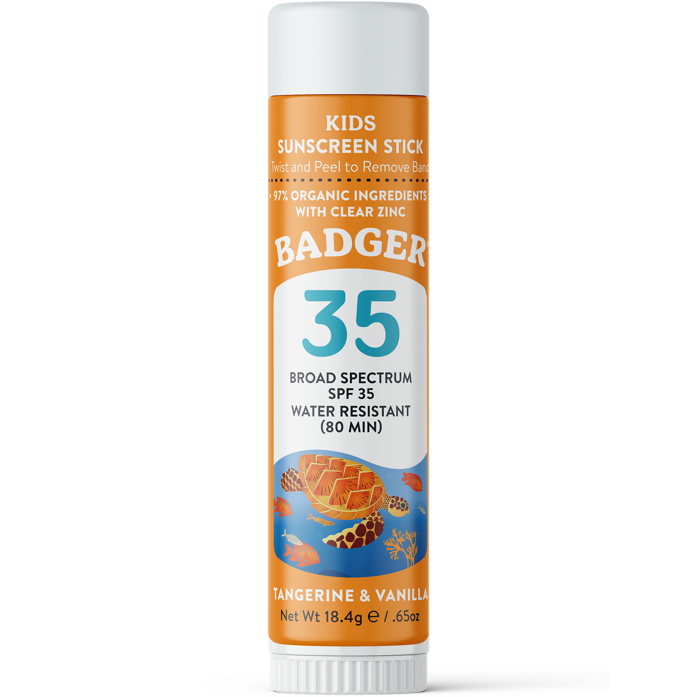 SPF 35 Kids Face Stick .65 oz Curated Wellness
