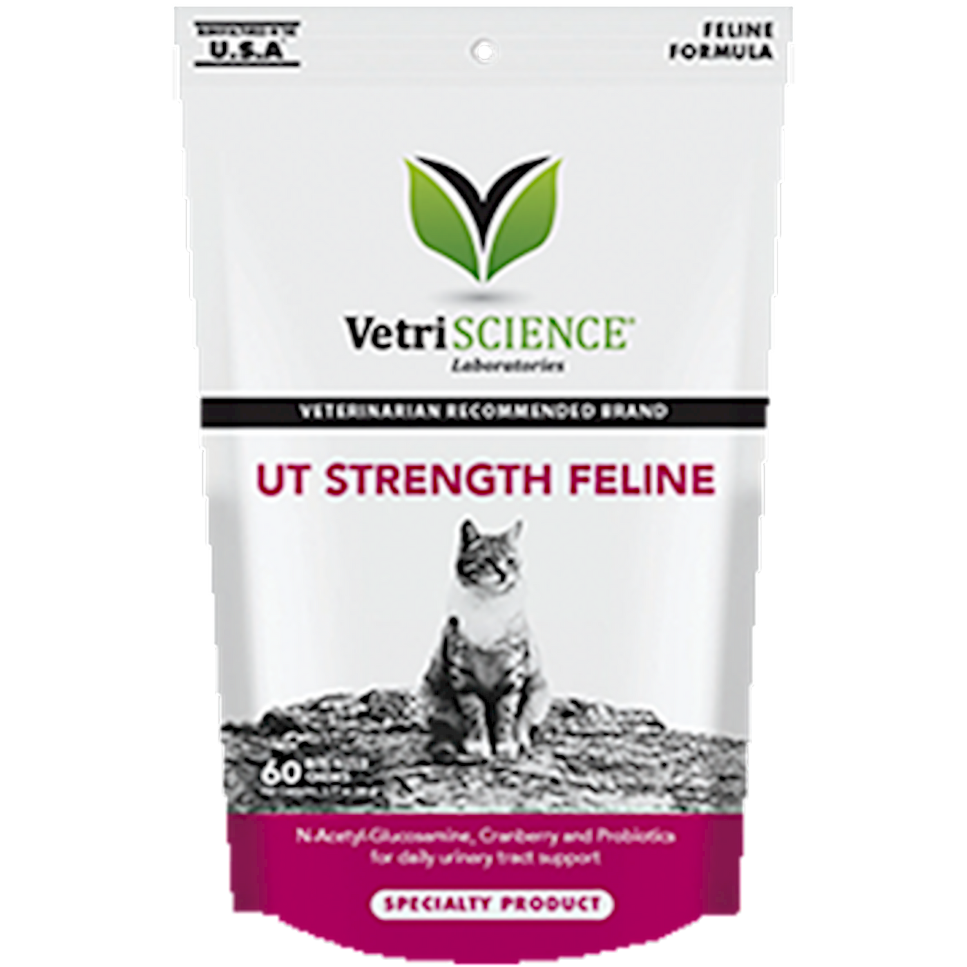 UT Strength Feline Chews 60 chews Curated Wellness
