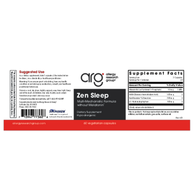 Zen Sleep with P5P and 5-HTP  Curated Wellness