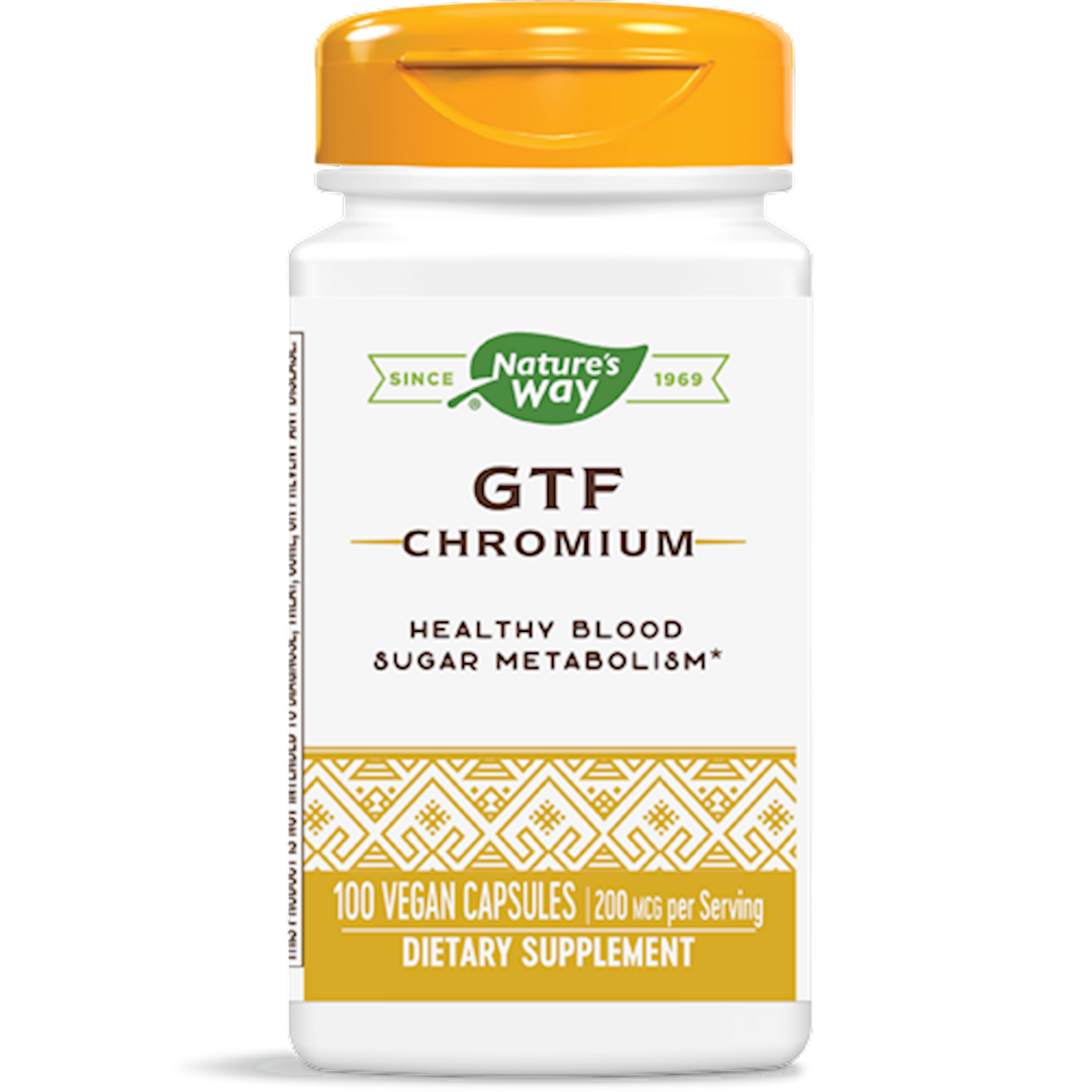 Chromium GTF 200 mcg  Curated Wellness