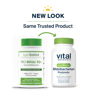 Hyperbiotics PRO-Bifido 50+  Curated Wellness