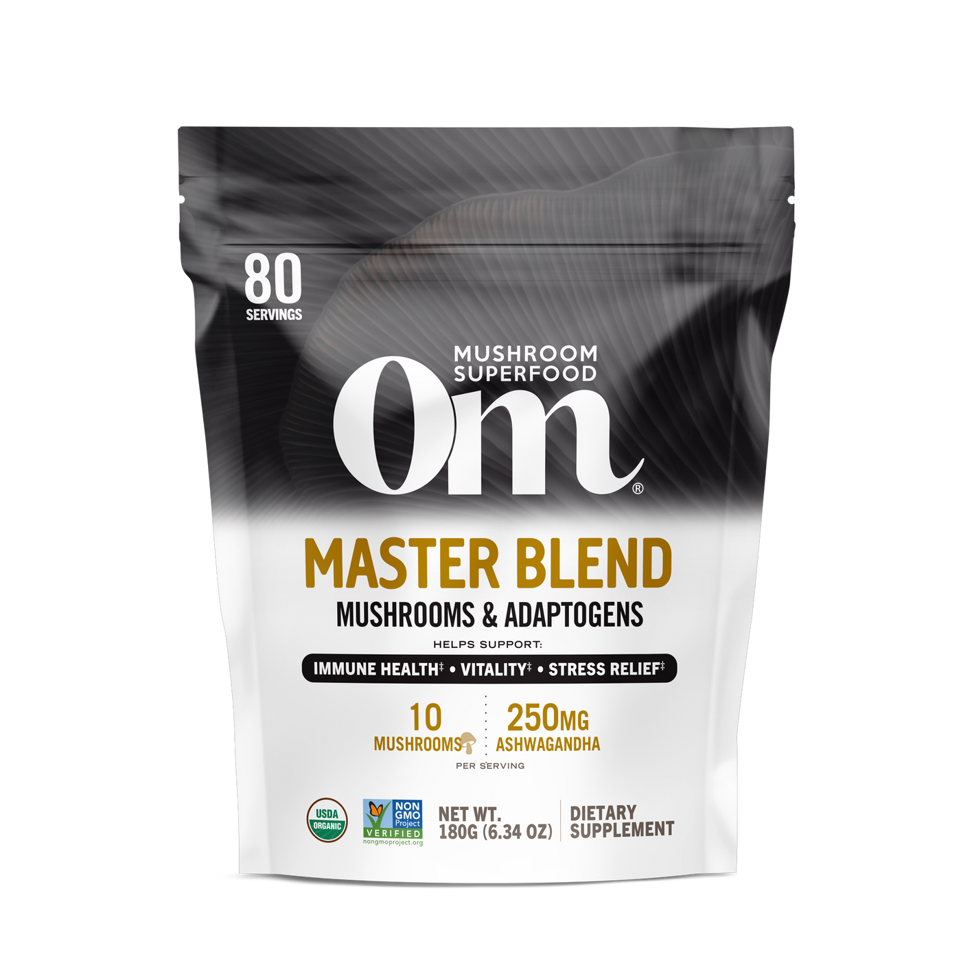 Mushroom Master Blend 180 gm Curated Wellness