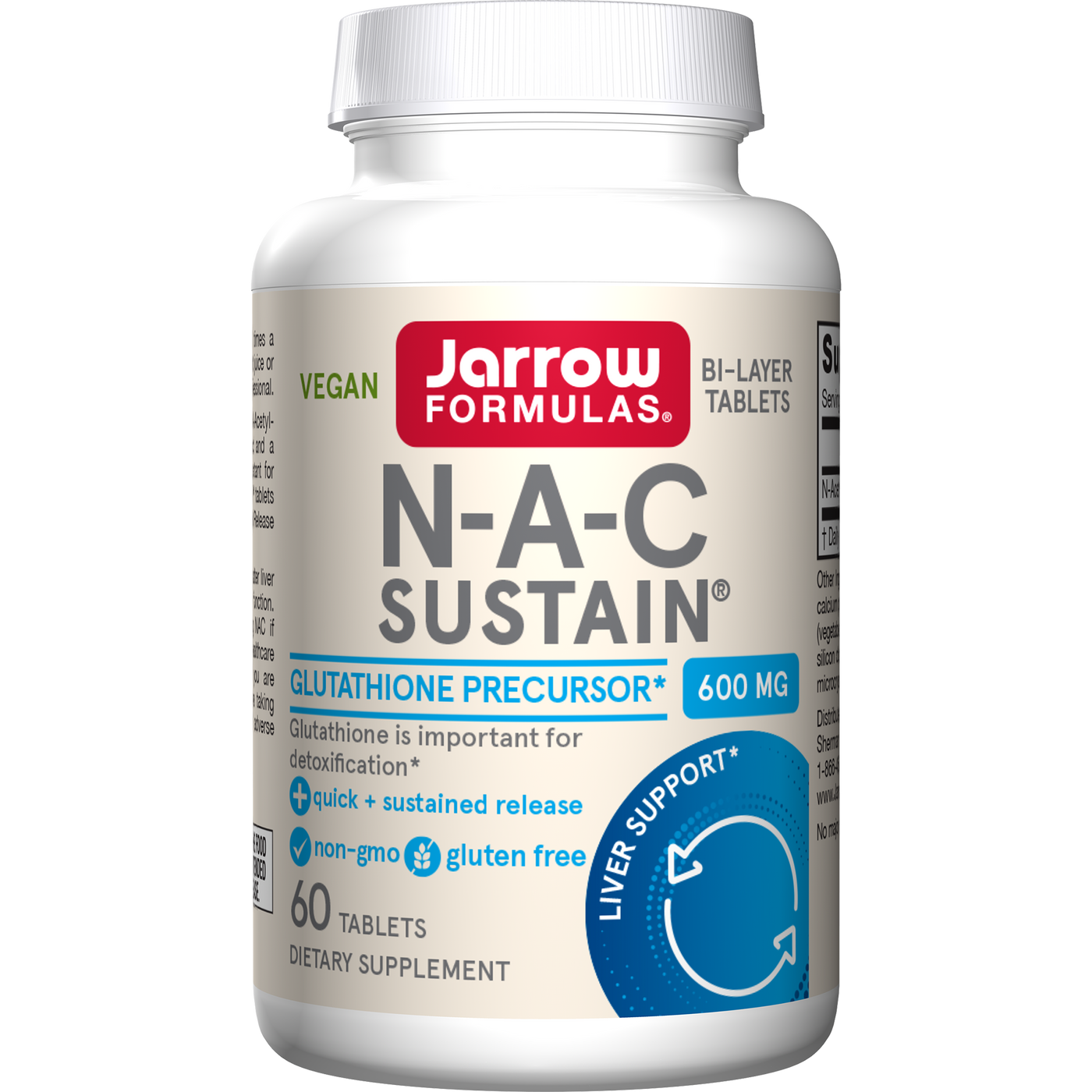 N-A-C Sustain 600 mg  Curated Wellness
