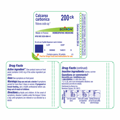Calcarea carbonica 200CK 80 plts Curated Wellness