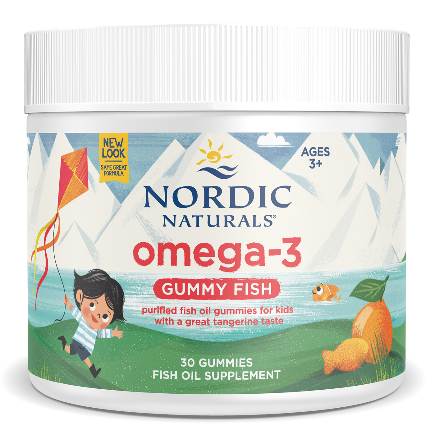Nordic® Omega-3 Gummy Fish  Curated Wellness