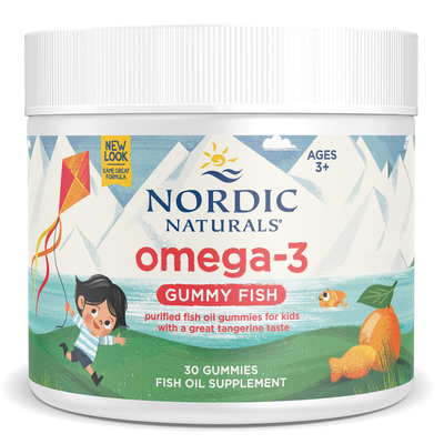 Nordic® Omega-3 Gummy Fish  Curated Wellness