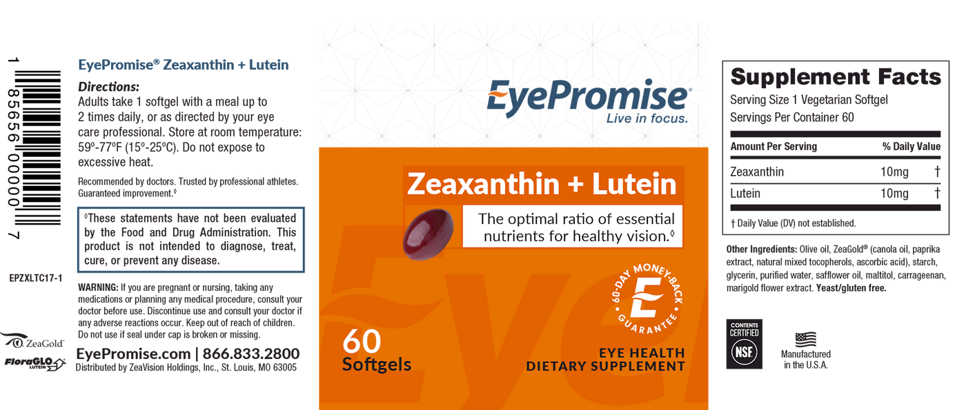 Zeaxanthin and Lutein  Curated Wellness