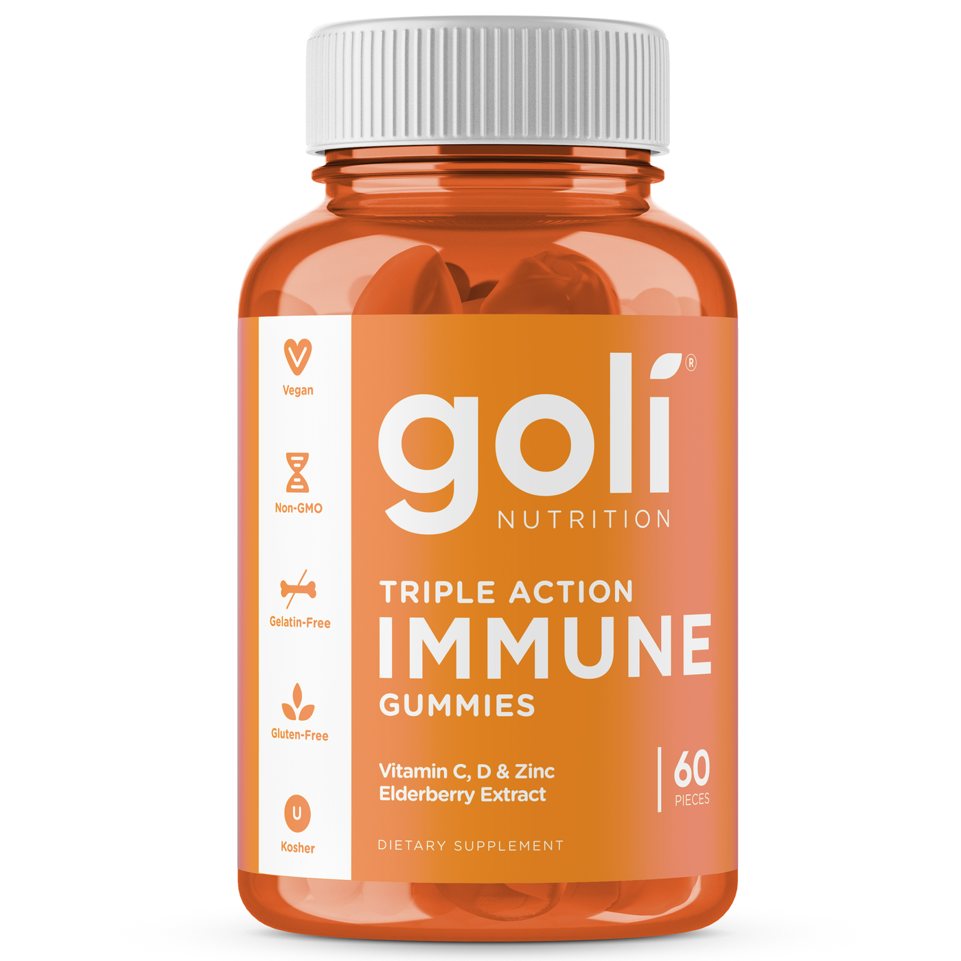 Goli Immune Gummies 60 ct Curated Wellness